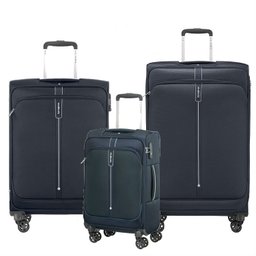 Conjunto de Malas Samsonite Popsoda P, M e G Azul Escuro - 1