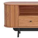 Ver imagem 7 de Rack para Sala de Estar Tv 60 Pol Orgânico 180cm Penina D03 Freijó Preto Fosco - Lyam Decor