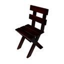 Ver imagem 6 de Conjunto Mesa Rústica 2m 2 Bancos e 2 Cadeiras Madeira Maciça Angelim:Tabaco