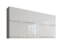 Ver imagem 2 de Armario Suspenso Duplo Com 14 Portas Alemanha Branco Bela Casa