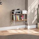 Ver imagem 6 de Estante Nicho 2 Prateleiras 72 Cm Li008 Canela Branco Kpb