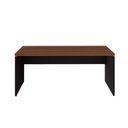 Ver imagem 7 de Mesa Diretor Retangular Start Outros MDP 170cm Marrom e Preto Gebb Work
