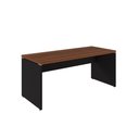 Ver imagem 6 de Mesa Diretor Retangular Start Outros MDP 170cm Marrom e Preto Gebb Work