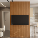 Ver imagem 2 de Painel Ripado Modular 140cm Nature Fosco Linea Brasil