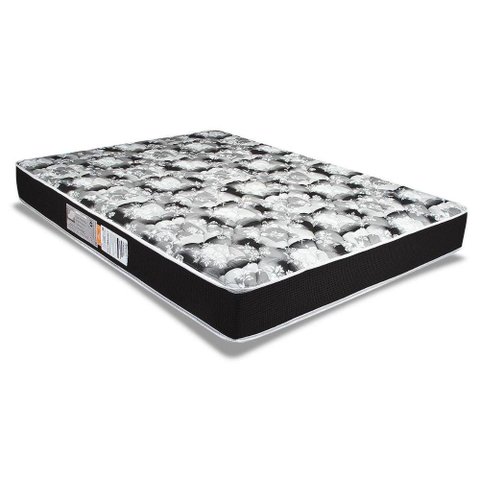 Colchão Casal Luckspuma Espuma D33 Supreme Pró Saúde Black (138x188x20) - 