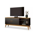 Ver imagem 1 de Rack para Tv até 60 Pol. Star Edn 2 Portas:preto/cedro