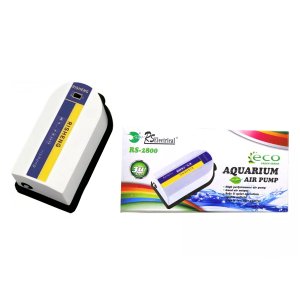 Compressor De Ar Com 1 Saídas Para Aquário Rs2800 - 220v