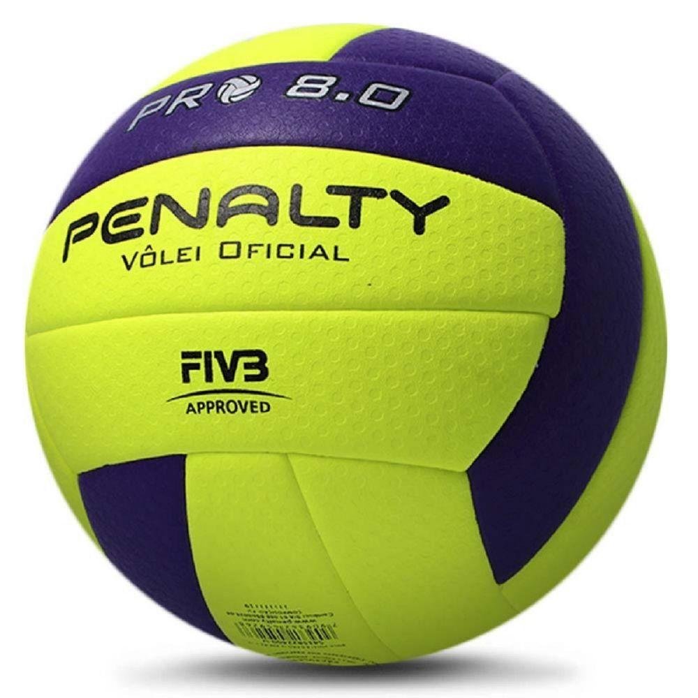 Bola Penalty Volei 8.0 Pro Ix Aprovado Fivb Profissional Unissex Tamanho Unico Cor Verde