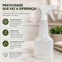 Ver imagem 3 de Kit 5 Borrifador Manual Pulverizador 500ml Spray Frasco Gatilho Multiuso