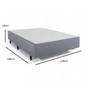 Ver imagem 5 de Cama Box Casal Espuma 138x188cm Black Cinza Herval