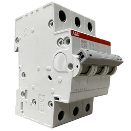 Minidisjuntor Abb Tripolar Sj203t-c20 2taz144300r0204 - 1
