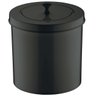 Lixeira com Tampa 5 Litros Preta Future - 1
