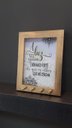 Ver imagem 3 de Quadro Porta-chave Sal Grosso Frase Inspiradora Fé Proteção 15x20 Branco