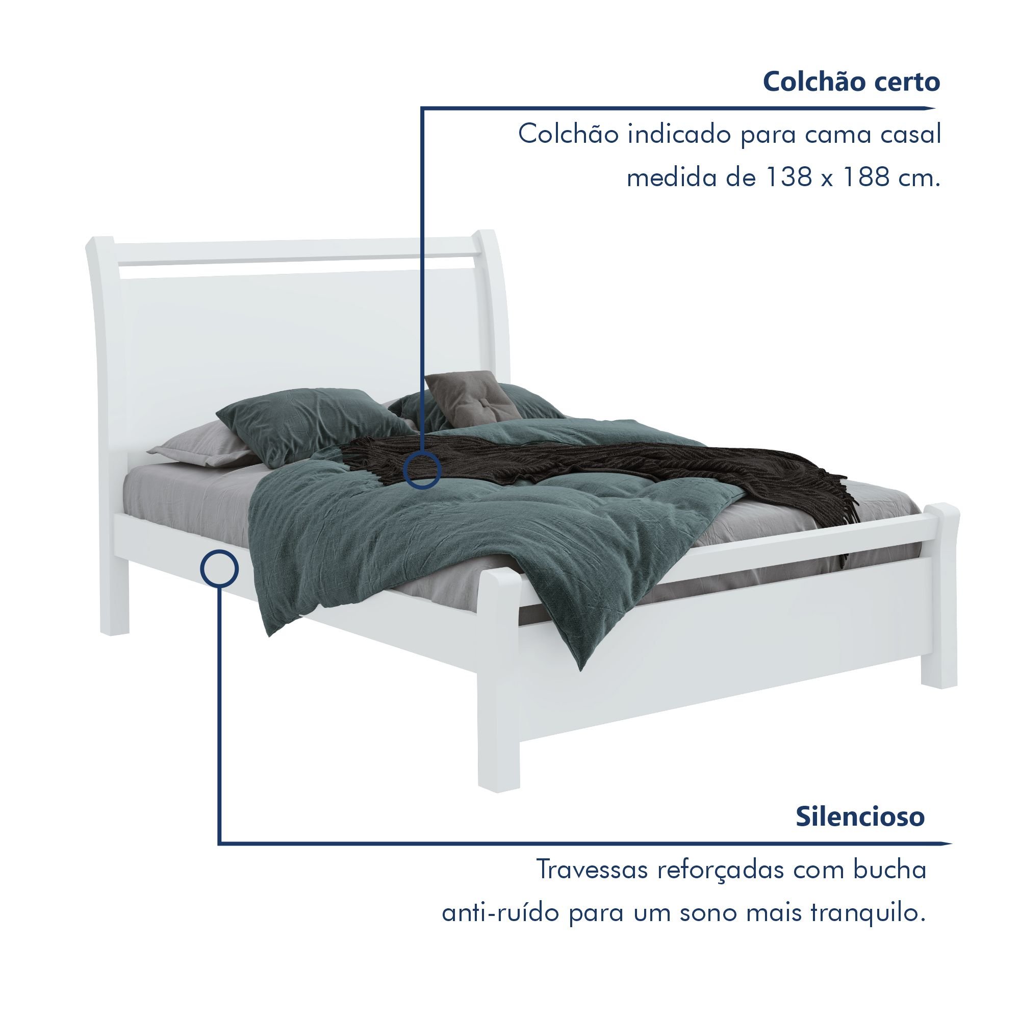 Cama Casal Reali  - 2