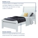 Ver imagem 4 de Cama Solteiro Reali Plus