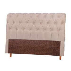 Cabeceira Queen Estofada Lecce Bom Pastor