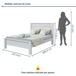 Cama Casal Athenas Plus  - 4