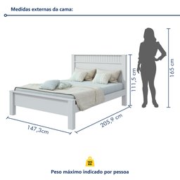 Cama Casal Athenas Plus  - 7