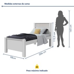 Cama Solteiro Athenas Plus  - 4
