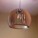 Ver imagem 4 de Luminária Teto tipo Pendente em MDF - Completa -:MDF CRU