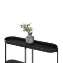 Ver imagem 7 de Aparador Bete 139cm no Couro Preto - Sallar Home