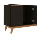 Ver imagem 5 de Aparador Kappesberg 4 Portas Preto Fosco 156cm