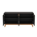 Ver imagem 6 de Aparador Kappesberg 4 Portas Preto Fosco 156cm