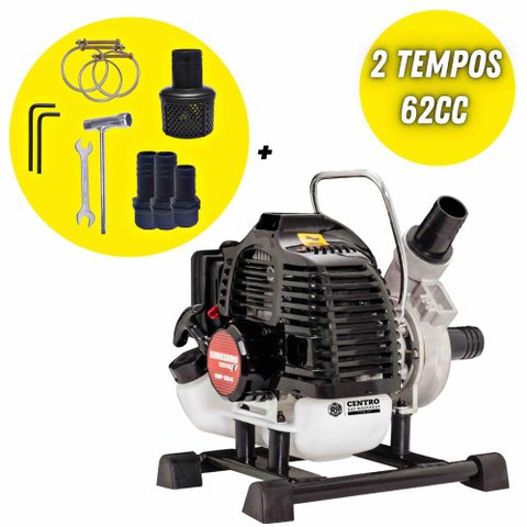 Motobomba Centrífuga Kawashima À Gasolina KWP15H6 62cc 2 Tempos Com Altura de envio de 20m