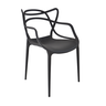 Cadeira Allegra Preta Top Chairs - Kit com 10 - 2