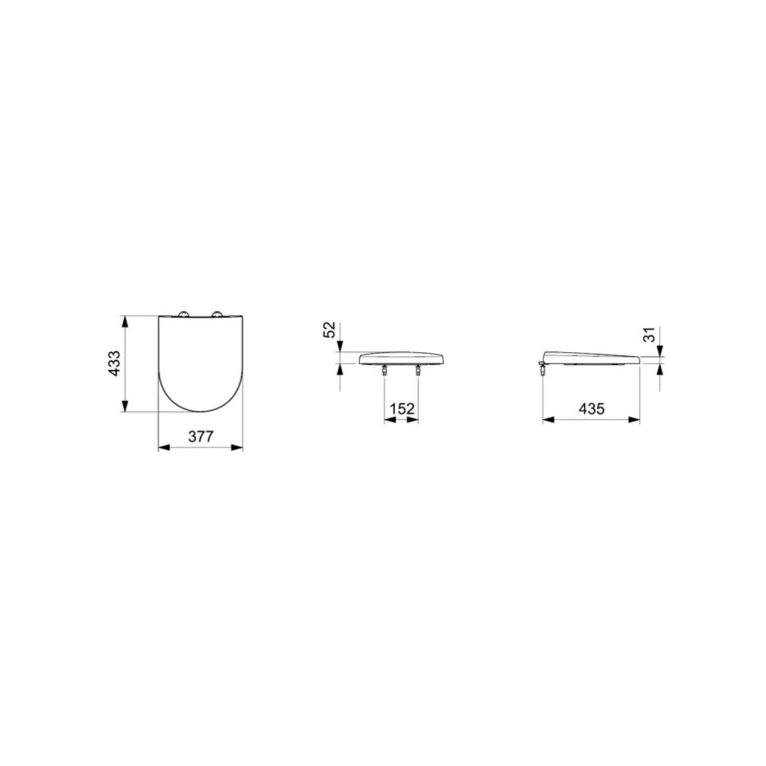 Assento Sanitário com Softclose® Smart Celite - 4