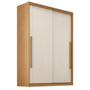 Ver imagem 1 de Guarda Roupas Casal 2 Portas de Correr 3 Gavetas 100% Mdf Ravena