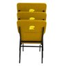 Cadeira Empilhável para Igrejas Evangélicas Linha Churchamarelo - 2