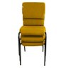 Cadeira Empilhável para Igrejas Evangélicas Linha Churchamarelo - 3
