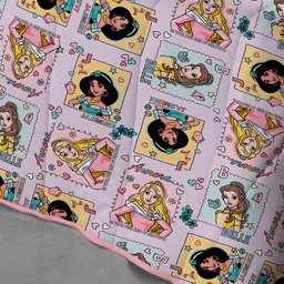 Edredom Solteiro Portallar Malha Misto Princesa Retrato Malbec Claro - 3