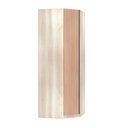 Ver imagem 1 de Guarda Roupa Modulado Canto Obliquo 1 Porta 1 Cabideiro 6 Prateleiras Prime Luciane Móveis