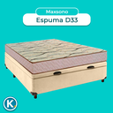Ver imagem 4 de Cama + Bau Blindado e Colchão D33 Casal - Maxsono Paropas