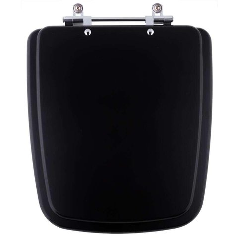 Tampa de Vaso Boss Matte Black Preto Fosco para Bacia Incepa 6lpf