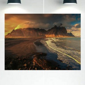 Quadro Decorativo Tela Canvas Paisagens Ref:qbpa34 Lojall 60 X 40 Cm Borda Infinita