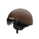 Ver imagem 2 de Capacete Coquinho Br 101 Marrom Fume G - Scooter/bike