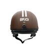 Capacete Coquinho Br 101 Marrom Fume G - Scooter/bike - 4