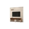 Rack+painel Frizz New Prestige para Tv de até 75 Polegadas - Naturale /off White - Madetec - 2