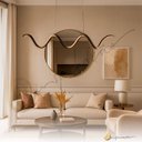 Ver imagem 3 de Lustre Pendente Worm Espiral Preto Dna 1m Led Multicor 3 em 1 Cabo Regulável 1,9m 33w Bivolt