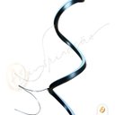 Ver mais imagens de Lustre Pendente Worm Espiral Preto Dna 1m Led Multicor 3 em 1 Cabo Regulável 1,9m 33w Bivolt