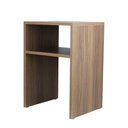 Ver imagem 4 de Mesa de Cabeceira Nogal Cama Solteiro Quarto Sala 35x50cm