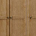 Ver imagem 7 de Guarda Roupa Solteiro 3 Portas 2 Gavetas Madeira Maciça Mazzaro F06 Freijó - Lyam Decor