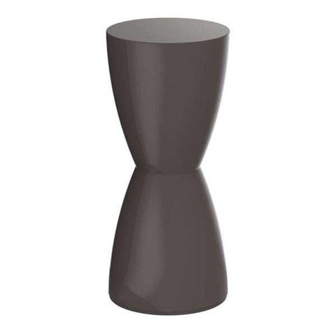 Banqueta Bery Im In Área Externa e Interna Polipropileno Cinza Mushroom 54,7 Cm (altura)