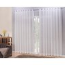 Cortina linho tecido 3,00x2,80 Para Trilho Suíço:Palha - 2
