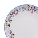 Ver imagem 3 de Prato Raso Jantar 25cm Porcelana Decorada Floral Tramontina