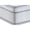 Cama Box Solteiro: Colchão Molas Ortobom SuperPocket Freedom + Base CRC Courano Branco(88x188) - 6
