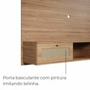 Ver imagem 7 de Painel para Tv até 75 Polegadas San Antonio 2 Portas - Carvalho / Trama Carvalho